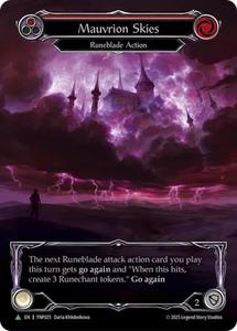 Mauvrion Skies (Red) (Marvel) [TNP025] (Promo)  Rainbow Foil