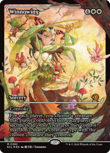 Mtg Singles Instock: Winnowing (Showcase) [Lorwyn Eclipsed]