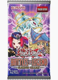 YuGiOh Battles of Legend - Glorious Gallery Booster Pack