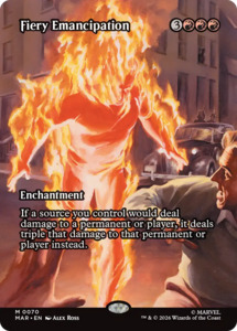 Fiery Emancipation (Borderless) [Marvel Universe: Eternal-Legal]