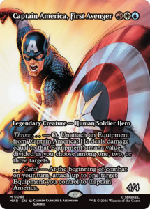Captain America, First Avenger (Borderless) [Marvel Universe: Eternal-Legal]