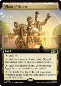 Plaza of Heroes (Extended Art) [Marvel Super Heroes Commander]