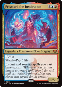 Mtg Singles Instock: Prismari, the Inspiration [Secrets of Strixhaven]