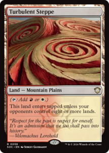 Turbulent Steppe [Secrets of Strixhaven Commander]