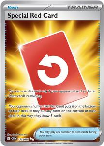 Pokemon Singles: Special Red Card (113/086) [Mega Evolution: Chaos Rising]