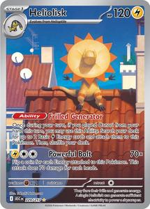 Pokemon Singles: Heliolisk (229/217) [Mega Evolution: Ascended Heroes]