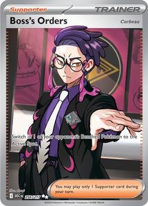 Pokemon Singles: Boss's Orders [Corbeau] - 256/217 [Mega Evolution: Ascended Heroes]