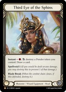 Flesh And Blood Singles 1: Third Eye of the Sphinx [OMN140] (Omens of the Third Age)  Rainbow Foil