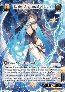 Grand Archive Singles: Raziel, Archangel of Libra (126) [Radiant Origins]