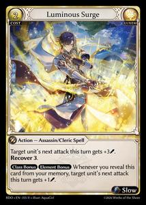Grand Archive Singles: Luminous Surge (355) [Radiant Origins]