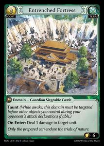 Grand Archive Singles: Entrenched Fortress (376) [Radiant Origins]