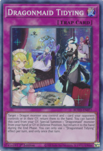 Yugioh Singles: Dragonmaid Tidying [ROTD-EN077] Super Rare