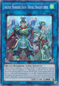 Yugioh Singles: Ancient Warriors Oath - Double Dragon Lords [ROTD-EN048] Super Rare