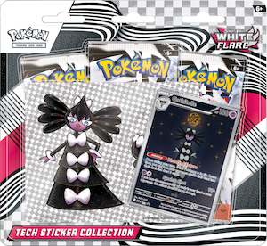 PKM Tech Sticker Blister - White Flare