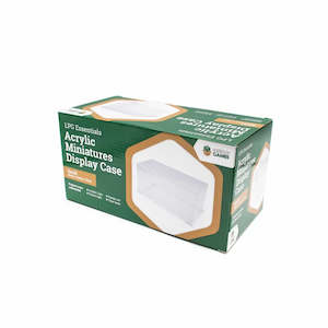LPG Essentials Acrylic Miniatures Display Case - Small