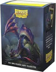 Dragon Shield: Dragon Shield Sleeves - Brushed Art (Standard Size)