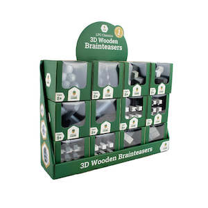 Puzzles: LPG 3D Wooden Brainteaser : Series 1 (single)