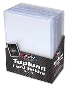 Bcw: BCW Toploaders