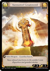 Ga Singles: Aurousteel Greatsword (191) [Alchemical Revolution]