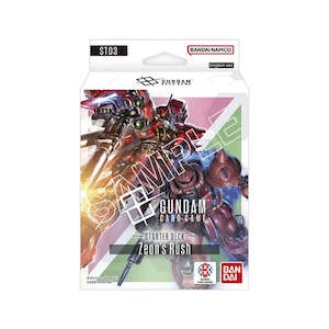Gundam Card Game: Starter Deck – Zeon's Rush [ST03]
