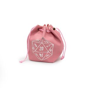 Rpg Accessories Dice: LPG Essentials Dice Bag Large Pink