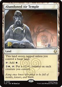 Mtg Singles: Abandoned Air Temple [Avatar: The Last Airbender Prerelease Cards]