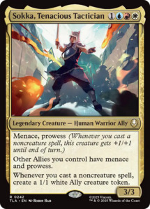 Mtg Singles: Sokka, Tenacious Tactician [Avatar: The Last Airbender]