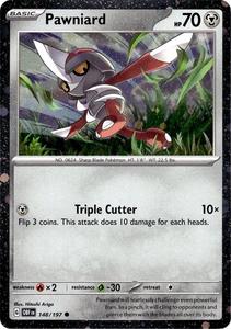 Pokemon Singles: Pawniard (148/197) (Cosmos Holo) [Miscellaneous Cards]