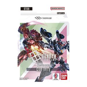 Gundam Tcg: Gundam Card Game: Starter Deck – Clan Unity [ST06]