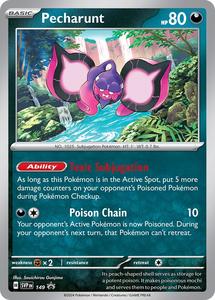 Pokemon Singles: Pecharunt (149) [Scarlet & Violet: Black Star Promos]