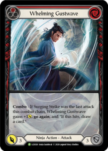 Whelming Gustwave (Red) [LGS026] (Promo)  Rainbow Foil