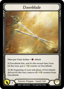 Fab Tcg Singles: Dawnblade // Harmonized Kodachi [XXX007 // XXX008] (Promo)