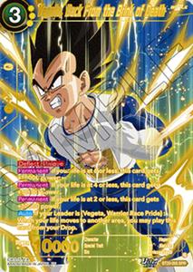 Dbs Singles: Vegeta, Back From the Brink of Death (SPR) (BT29-065) [Fearsome Rivals]