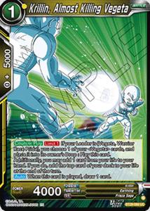 Dbs Singles: Krillin, Almost Killing Vegeta (BT29-066) [Fearsome Rivals]