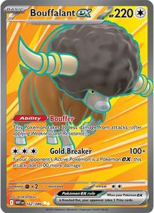 Pokemon Singles: Bouffalant ex (162/086) [Scarlet & Violet: White Flare]