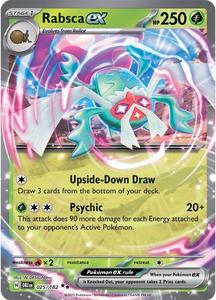Pokemon Singles: Rabsca ex (025/182) [Scarlet & Violet: Destined Rivals]
