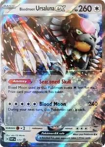 Pokemon Singles: Bloodmoon Ursaluna ex (177) [Scarlet & Violet: Black Star Promos]