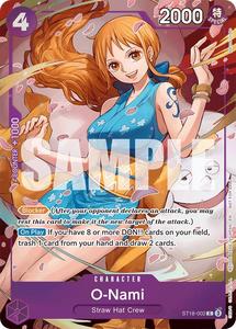 One Piece Tcg Singles: O-Nami (ST18-002) [Starter Deck: Film Edition]