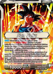 Dbs Singles: Son Goku // SSG Son Goku, Crimson Power (BT28-105) [Prismatic Clash]
