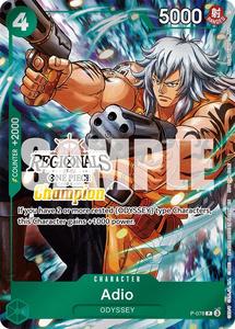 One Piece Tcg Singles: Adio (Offline Regional Champion Card Set 2025 Vol.1) [One Piece Promotion Cards]