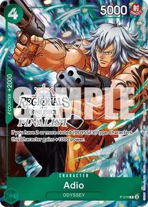 Adio (Online Regional Finalist Card Set 2025 Vol.1) [One Piece Promotion Cards]