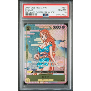 [PSA 10] Nami | 2nd Anniversary Promo (OP06-101)