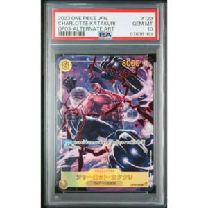 [PSA 10] Charlotte Katakuri | Secret Alt Art (OP03-123)