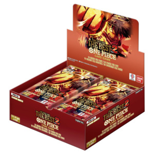 One Piece Sealed English: ONE PIECE CARD GAME [PRB-02] The Best Vol.2 Booster Box (English)