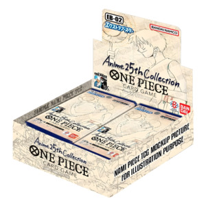 One Piece Sealed English: ONE PIECE CARD GAME [EB-02] Anime 25th Collection Booster Box (English)