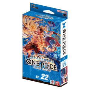 One Piece Starter Decks: ONE PIECE CARD GAME [ST-22] Ace & Newgate Starter Deck (English)