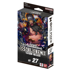 One Piece Starter Decks: ONE PIECE CARD GAME [ST-27] Marshall D. Teach Starter Deck (English)