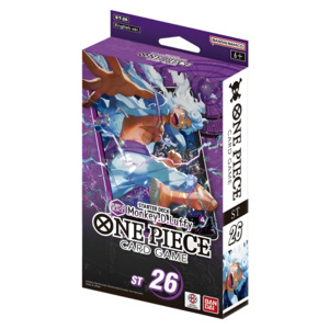 One Piece Starter Decks: ONE PIECE CARD GAME [ST-26] Monkey D. Luffy Starter Deck (English)