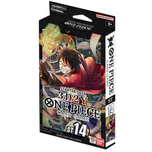 One Piece Starter Decks: ONE PIECE CARD GAME [ST-14] 3D2Y Starter Deck (English)
