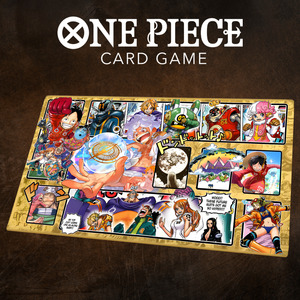 Accessories: [Playmat] Custom-Artwork Playmat - Monkey D. Luffy (Egghead)